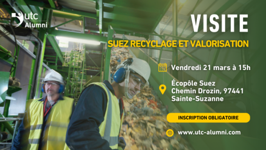 Visite  "SUEZ Recyclage et Valorisation" à La Réunion