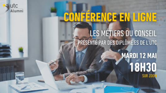 Conférence en ligne : Les métiers du Conseil 