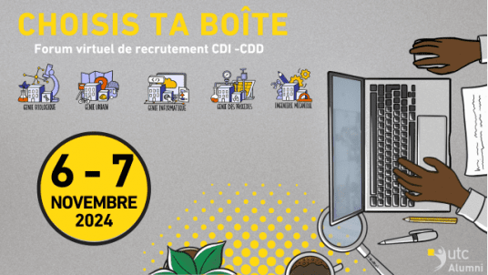 🚀 Le Forum en ligne "Choisis ta boîte" revient les 6 et 7 novembre 2024 ! 