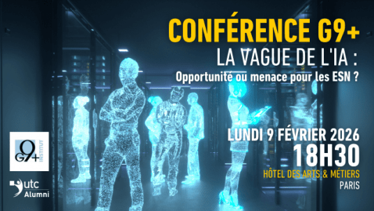 Conférence G9+  : La vague de l'IA : opportunité ou menace pour les ESN ?
